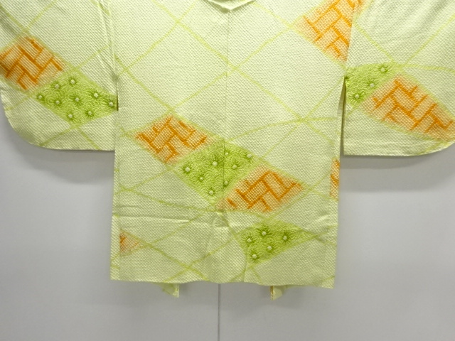 JAPANESE HAORI / UNUSED / ALL SHIBORI / FLOWER